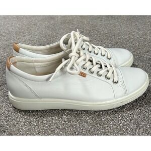 ECCO 7 Fashion Sneaker, White,  EU 38/US 7.5 (retail $160)